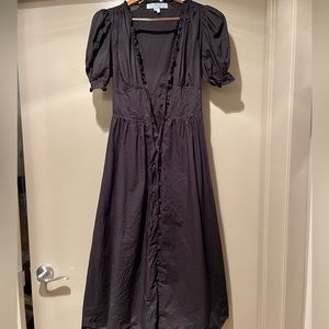 Hill House Home Sabrina Dress Black XXS